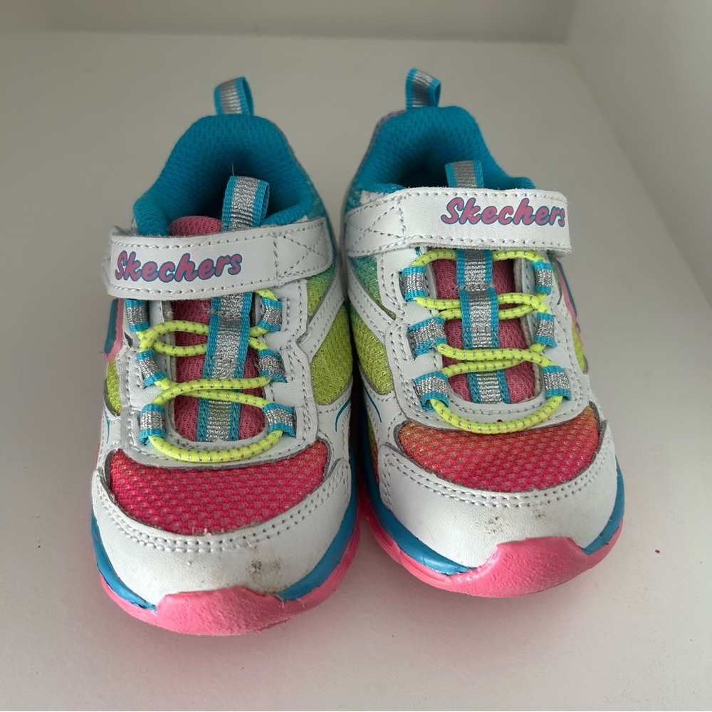 Skechers Kids' Colorful Sneakers, size 5